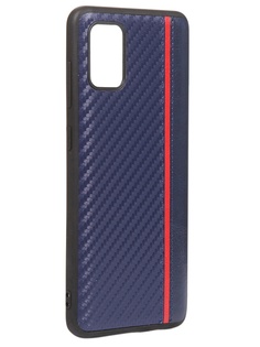 Чехол G-Case для Samsung Galaxy A31 Carbon Dark Blue GG-1239