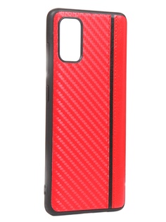 Чехол G-Case для Samsung Galaxy A41 Carbon Red GG-1241