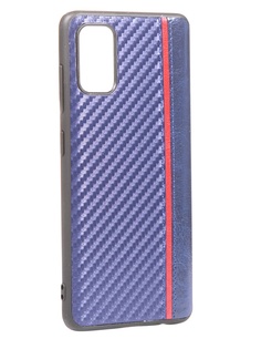 Чехол G-Case для Samsung Galaxy A41 Carbon Dark Blue GG-1242