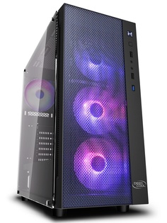 Корпус DeepCool Matrexx 55 Mesh ADD-RGB 4F ATX Black без БП
