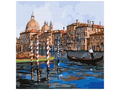 Картина по номерам Картина по номерам Molly Каналы Венеции 30x30cm KH0719