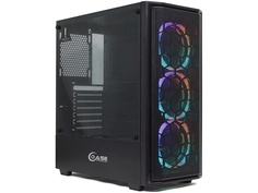Корпус Powercase Alisio Mesh M3 ARGB Tempered Glass Black CASMB-A3