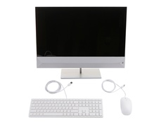 Моноблок HP Pavilion 27-xa0099ur White 7JU22EA (Intel Core i3-9100T 3.1 GHz/8192Mb/512Gb SSD/nVidia GeForce GTX 1050 3072Mb/Wi-Fi/Bluetooth/Cam/27.0/1920x1080/Touchscreen/Windows 10 Home 64-bit)