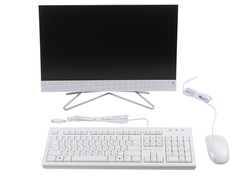 Моноблок HP 24-df0037ur White 14Q08EA (Intel Core i3-1005G1 1.2 GHz/8192Mb/256Gb SSD/nVidia GeForce MX330 2048Mb/Wi-Fi/Bluetooth/Cam/23.8/1920x1080/Windows 10 Home 64-bit)