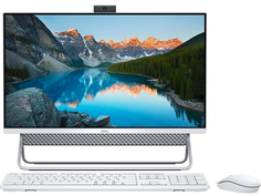 Моноблок Dell Inspiron 5490 Silver 5490-3998 (Intel Core i7-10510U 1.8 GHz/16384Mb/1000Gb + 256Gb SSD/nVidia GeForce MX110 2048Mb/Wi-Fi/Bluetooth/Cam/23.8/1920x1080/Touchscreen/Windows 10 Pro 64-bit)