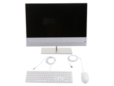 Моноблок HP Pavilion 24-xa0054ur White 7JU06EA (Intel Core i5-9400T 1.8 GHz/8192Mb/1000Gb/Intel HD Graphics/Wi-Fi/Bluetooth/Cam/23.8/1920x1080/Windows 10 Home 64-bit)