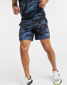 Шорты длиной 7 дюймов с камуфляжным принтом New Balance Running Accelerate-Серый