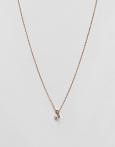 Ожерелье c буквой "J" River Island-Золотой