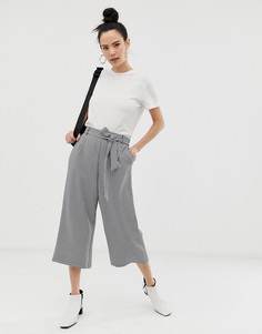 Кюлоты с узором "гусиная лапка" ASOS DESIGN-Мульти