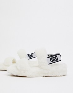 Белые сандалии UGG-Белый