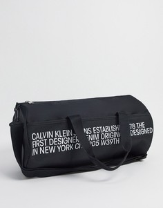 Черная сумка с логотипом Calvin Klein Jeans-Черный
