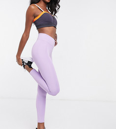 Леггинсы с завышенной талией ASOS 4505 Tall-Фиолетовый цвет