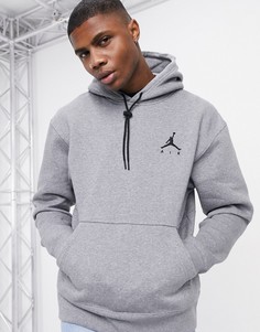 Худи серого цвета Nike Jordan Jumpman-Серый
