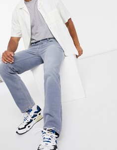 Голубые джинсы ASOS DESIGN-Синий