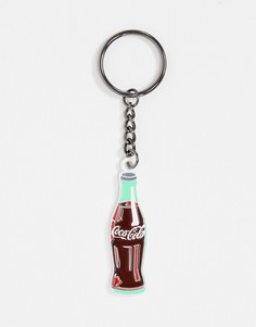 Брелок для ключей с подвеской-бутылкой "Coca Cola" Typo-Мульти