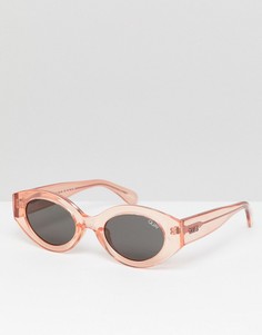 Овальные солнцезащитные очки Quay Australia See Me Smile-Розовый