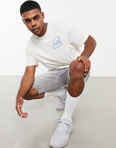 Кремовая/синяя футболка The North Face Recover-Синий