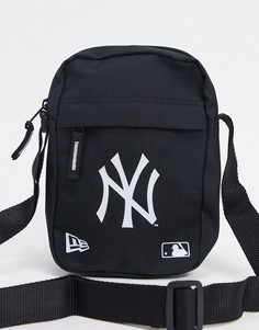 Черная сумка через плечо с логотипом New Era-Черный