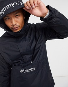 Черная куртка-пуловер Columbia Challenger-Черный цвет