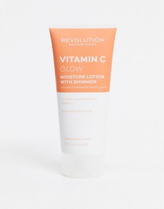 Молочко для тела с витамином С и шиммером Revolution-Бесцветный