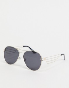Солнцезащитные очки-авиаторы в золотистой оправе Jeepers Peepers-Золотистый