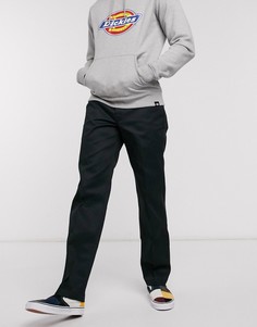 Черные брюки прямого кроя в рабочем стиле Dickies 874-Черный цвет
