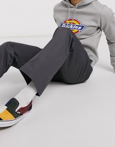 Темно-серые брюки прямого кроя Dickies 874-Серый
