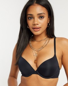 Черный бюстгальтер пуш-ап Lindex-Черный цвет