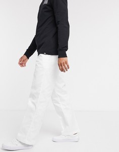 Белые брюки прямого кроя Dickies 874-Белый