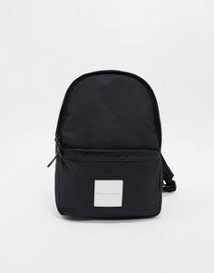 Черный рюкзак с фирменной нашивкой ASOS Unrvlld Supply