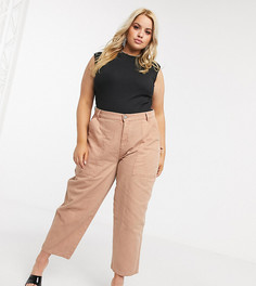 Джинсы бойфренда ASOS DESIGN Curve-Красный