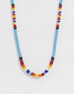 Разноцветное ожерелье из бисера Classics 77-Мульти
