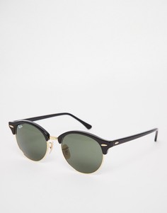 Круглые солнцезащитные очки "Клабмастер" Ray‑Ban-Черный