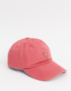Красная кепка с логотипом Polo Ralph Lauren-Синий