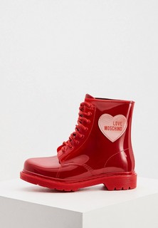 Резиновые ботинки Love Moschino 