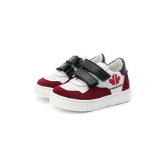Кожаные кеды Dsquared2