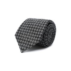 Галстук из шерсти и шелка Kiton