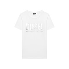 Хлопковая футболка Diesel