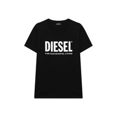 Хлопковая футболка Diesel