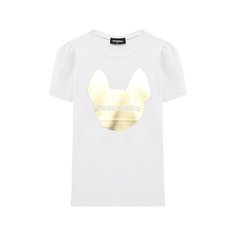 Хлопковая футболка Dsquared2