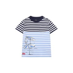 Хлопковая футболка Polo Ralph Lauren