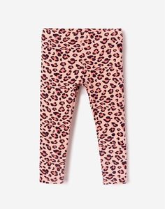Леггинсы с леопардовым принтом для девочки Gloria Jeans