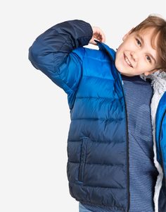 Утеплённая куртка с эффектом градиента для мальчика Gloria Jeans