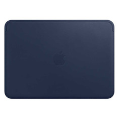 Чехол для ноутбука 12" Apple Leather Sleeve, темно-синий, MacBook 12 [mqg02zm/a]