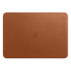 Чехол для ноутбука 15" Apple Leather Sleeve, коричневый, MacBook Pro 15 [mrqv2zm/a]