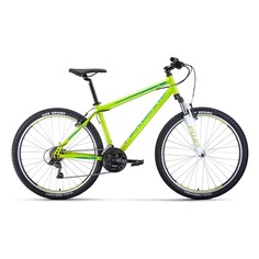 Велосипеды Велосипед Forward Sporting 1.0 (2020) горный рам.:15" кол.:27.5" зеленый/бирюзовый 16.5кг (RBKW0MN7Q