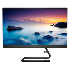 Моноблоки Моноблок LENOVO IdeaCentre 3 24ARE05, 23.8", AMD Ryzen 3 4300U, 8ГБ, 1000ГБ, 128ГБ SSD, AMD Radeon Graphics, DVD-RW, noOS, черный [f0ew0011rk]