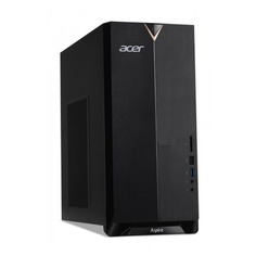 Компьютеры Компьютер ACER Aspire TC-886, Intel Core i5 9400F, DDR4 8ГБ, 512ГБ(SSD), NVIDIA GeForce GTX 1650 - 4096 Мб, Endless, черный [dg.e1qer.00e]