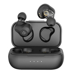 Гарнитура SoundPeats TWS Truengine SE, Bluetooth/USB, вкладыши, черный Noname