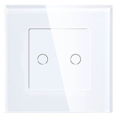 Умный выключатель двухклавишный HIPER IoT Switch T02G [hdy-st02g]